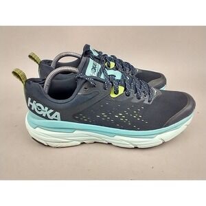 Hoka One One Challenger ATR 6 Womens 10 Black Iris Bloom Trail Running Shoes